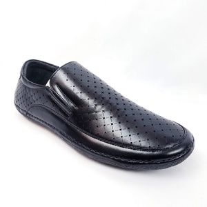 Stacy Adams Mens Loafers Shoes 8.5 M Black Slip On